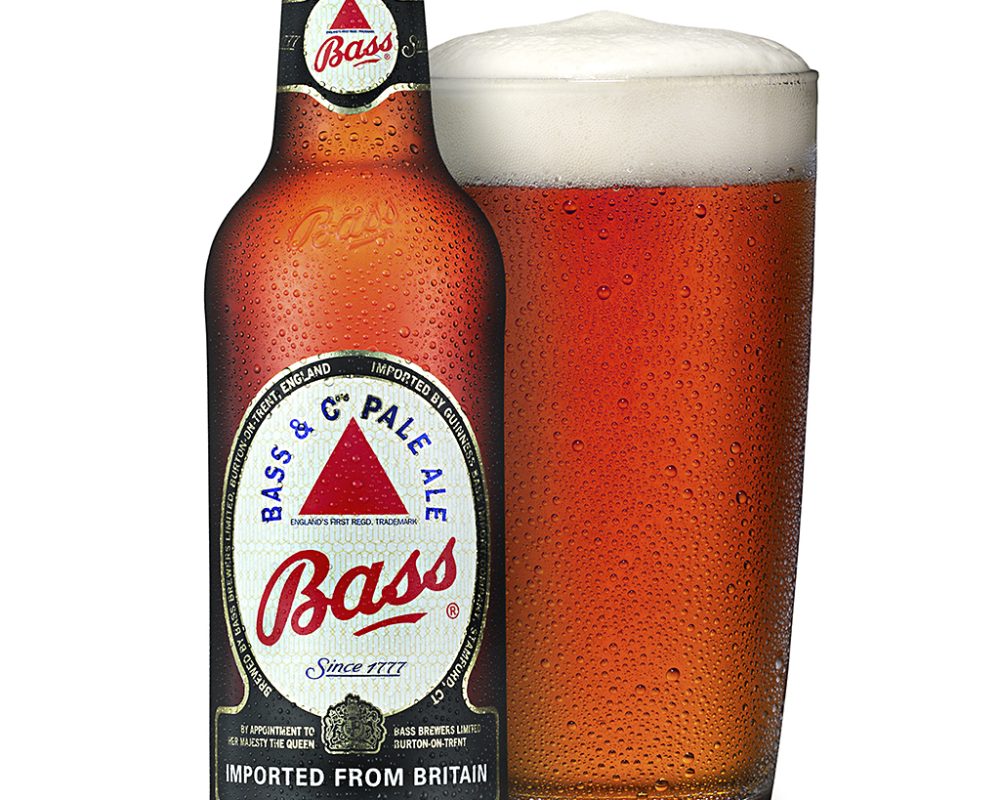 Bass beer and pint glass photo by Jens Johnson Photography. Premium food, beverage, and product photography for Connecticut and New York.